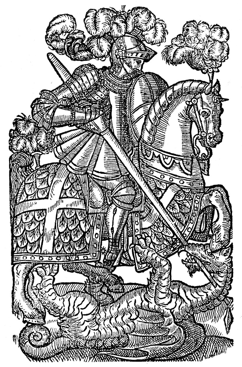 Le Chevalier de la Croix Rouge, 1598, 1893 - Unbekannt