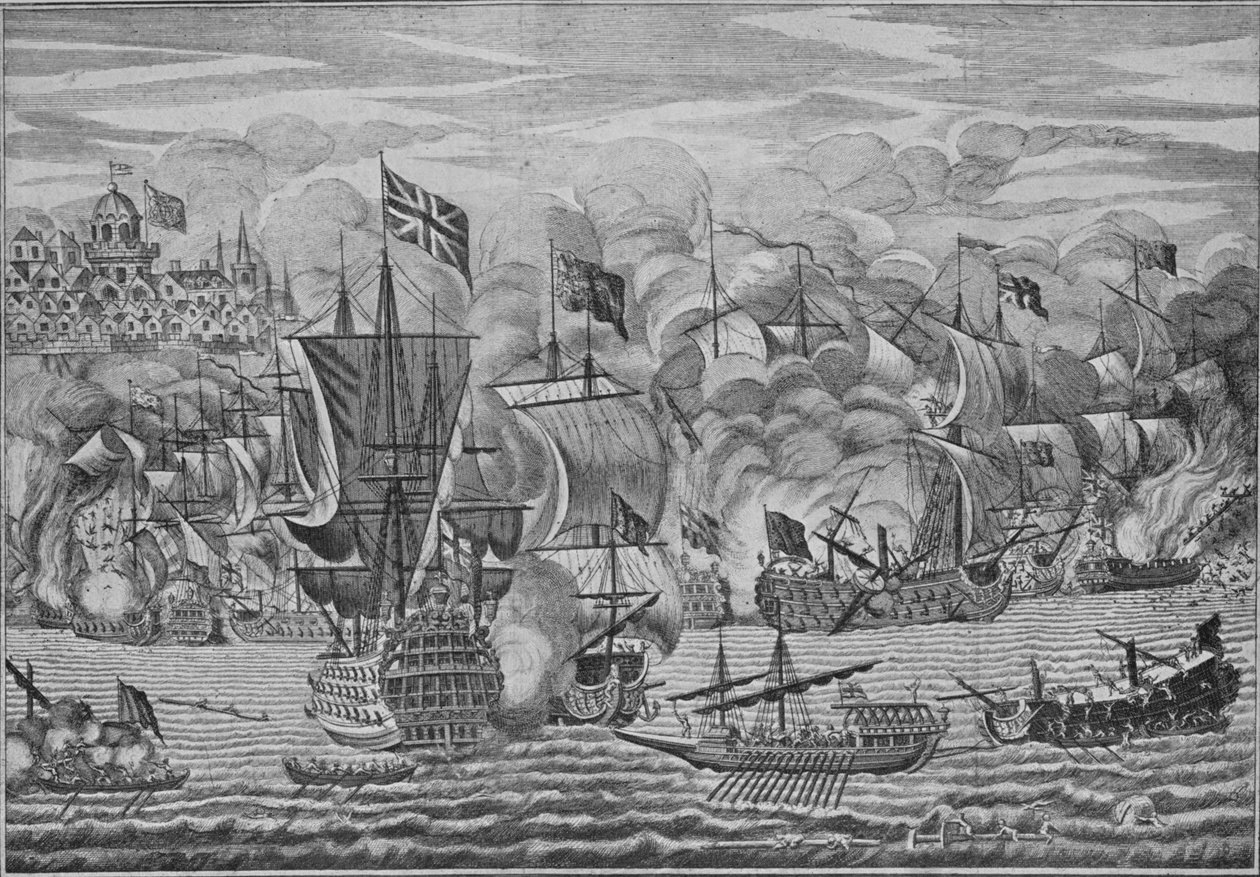 Le soulagement de Gibraltar, vers 1710 - Unbekannt