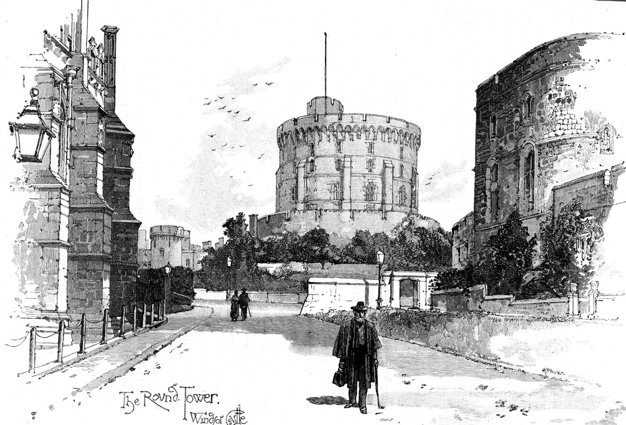 La Tour Ronde, Château de Windsor, Berkshire, 1900 - Unbekannt