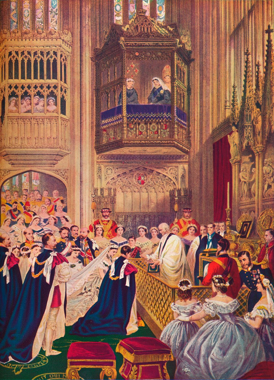 Le Mariage Royal, Chapelle Saint-Georges, Windsor, 10 mars 1863, 1910 - Unbekannt