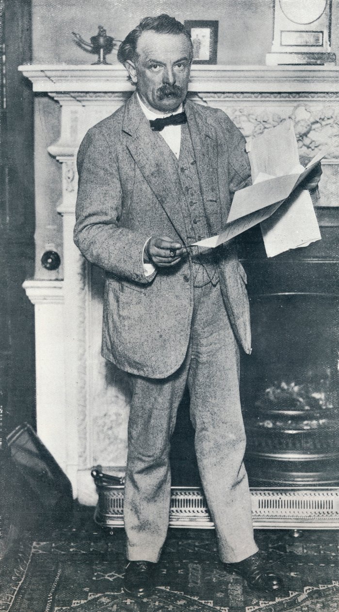 Le très honorable David Lloyd George, député, chancelier de l