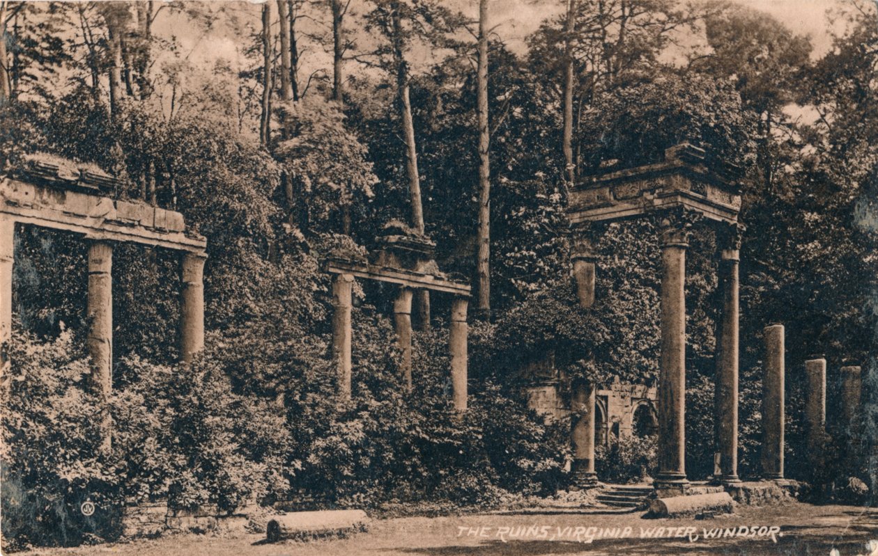 Les Ruines, Virginia Water, Windsor, vers 1917 - Unbekannt