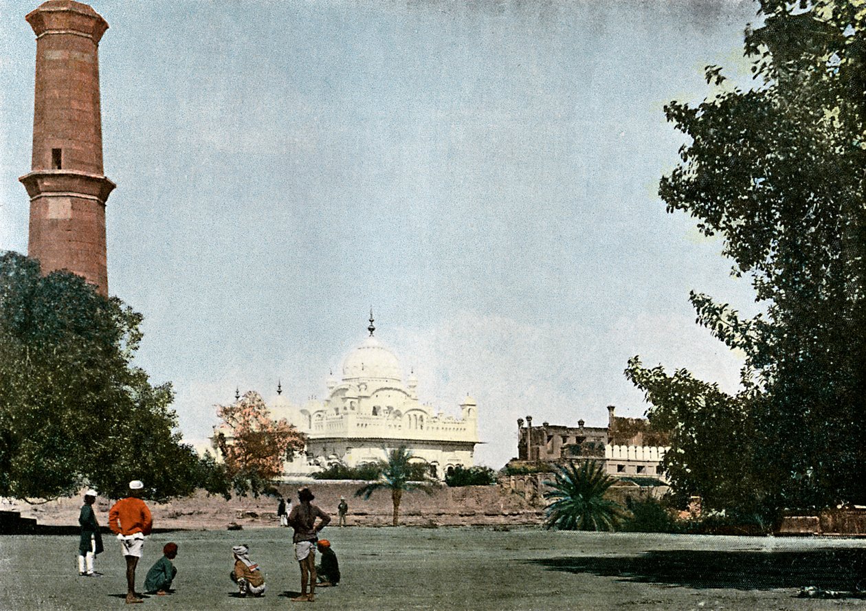 Le Samadhi de Ranjit Singh, Lahore, Inde, vers 1890 - Unbekannt