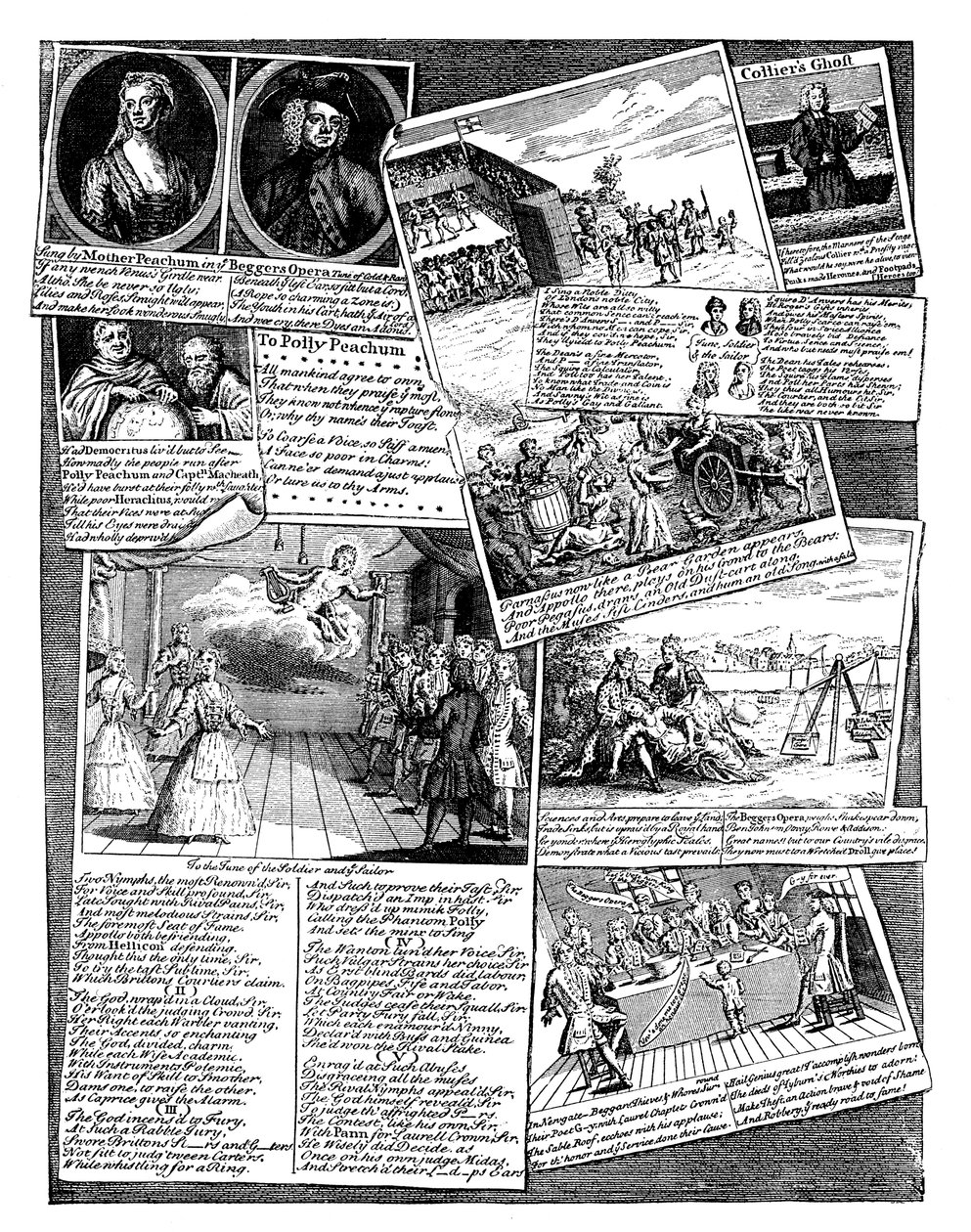 Le Méli-mélo de la scène, 18e siècle - Unbekannt