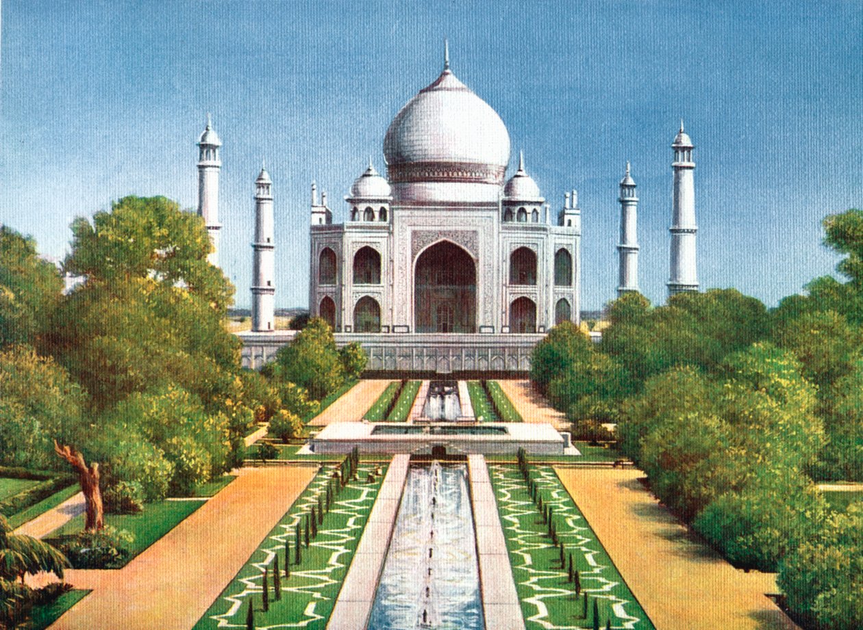 Le Taj Mahal, Agra, Inde, début du 20ème siècle - Unbekannt