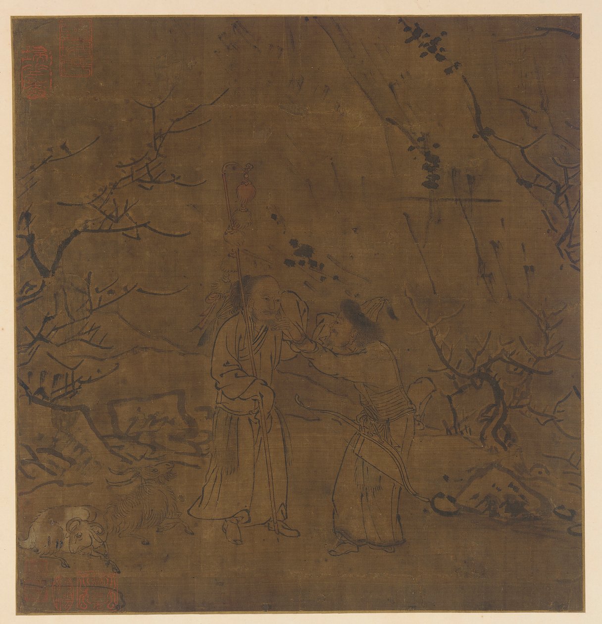 La séparation en larmes de Su Wu et Li Ling - Unbekannt