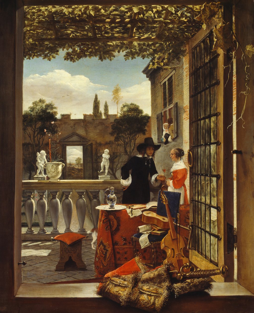La Terrasse, vers 1660 - Unbekannt