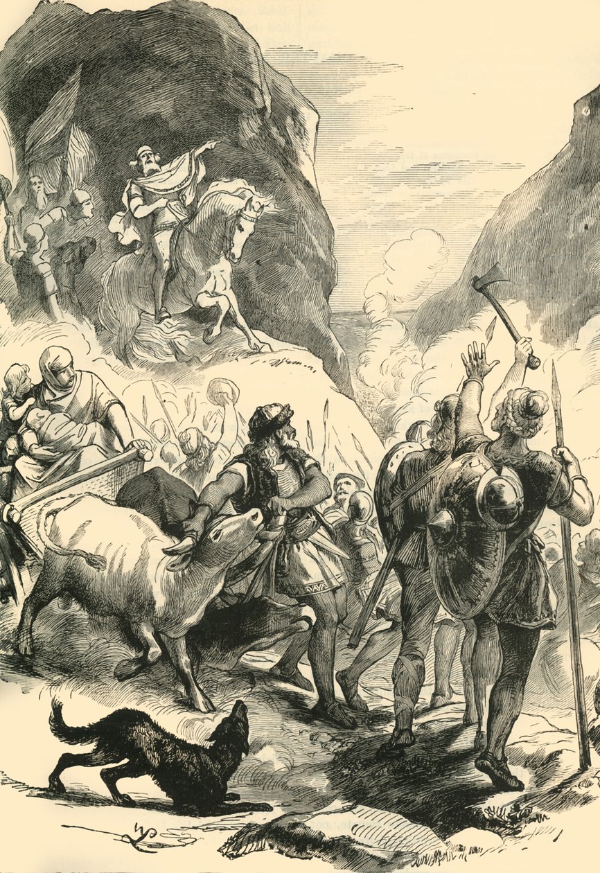 Les Teutons en marche, 1890 - Unbekannt