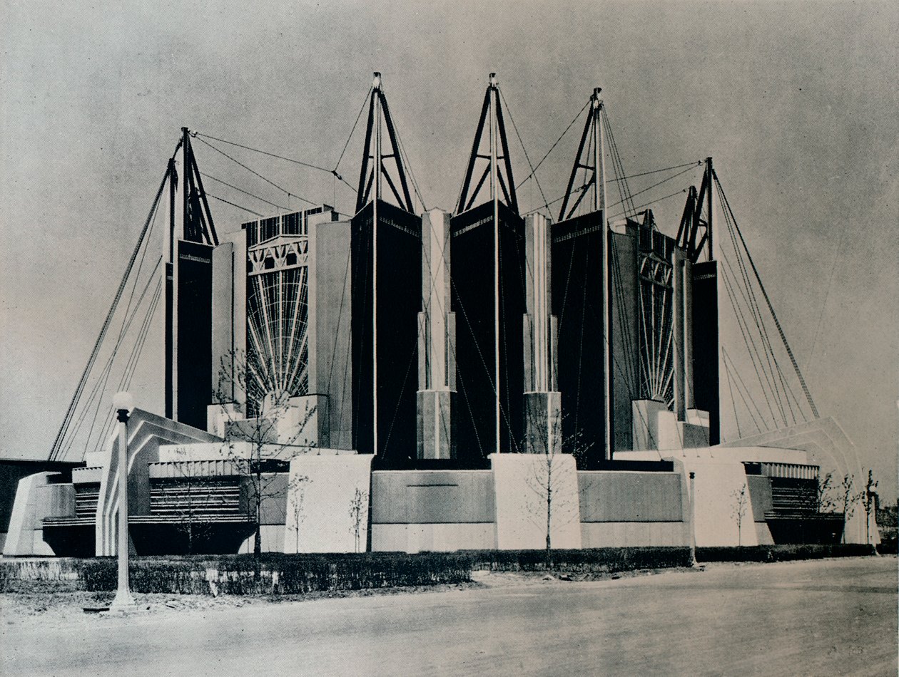Le bâtiment des voyages et des transports, 1932-1933 - Unbekannt