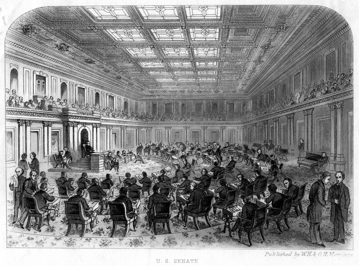 Le Sénat des États-Unis, 19e siècle - Unbekannt