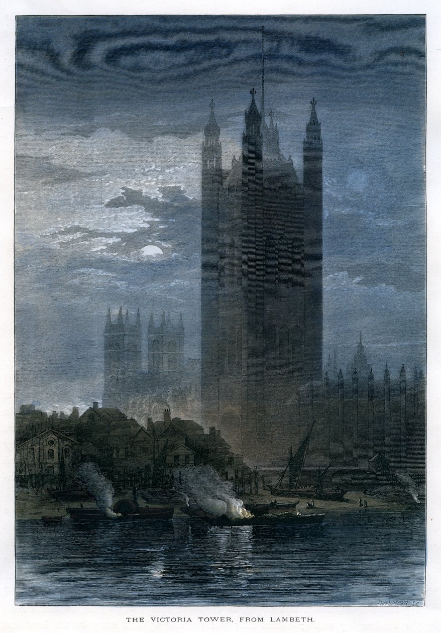 La tour Victoria, depuis Lambeth - Unbekannt