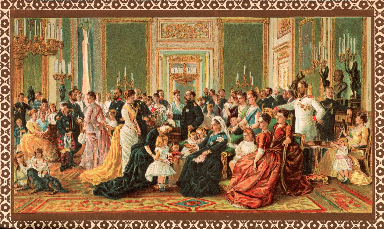 La famille royale victorienne, 1887 - Unbekannt