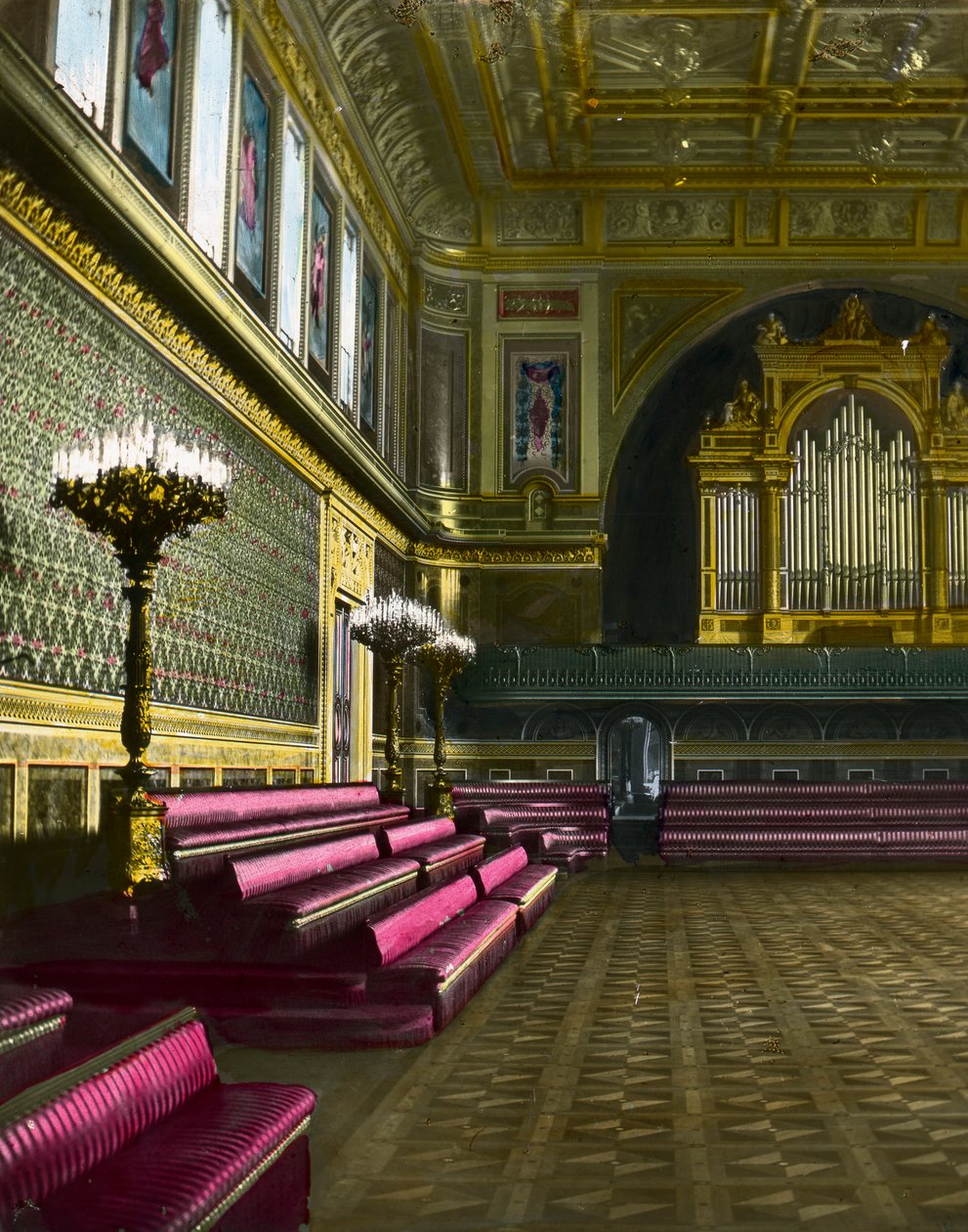 La salle de bal, Buckingham Palace, Londres, fin 19e ou début 20e siècle - Unbekannt
