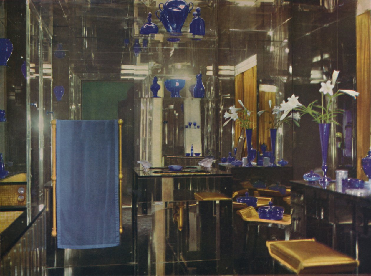 La salle de bain à Gayfere House, Londres, 1936 - Unbekannt