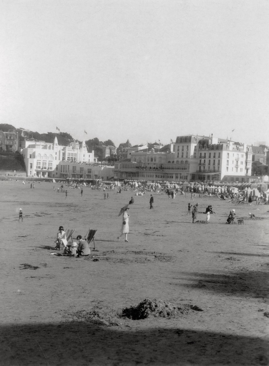 La plage, Dinard, Bretagne, 20e siècle - Unbekannt
