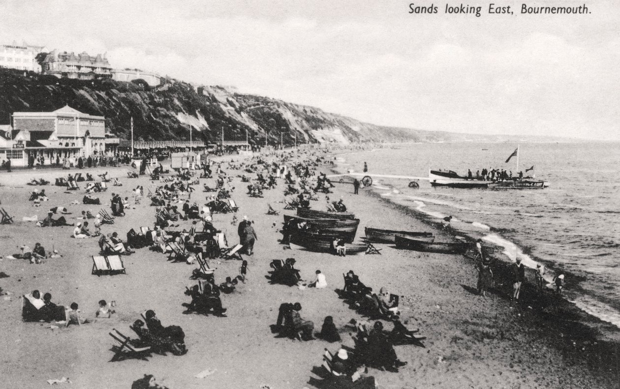 La plage de Bournemouth, Dorset - Unbekannt