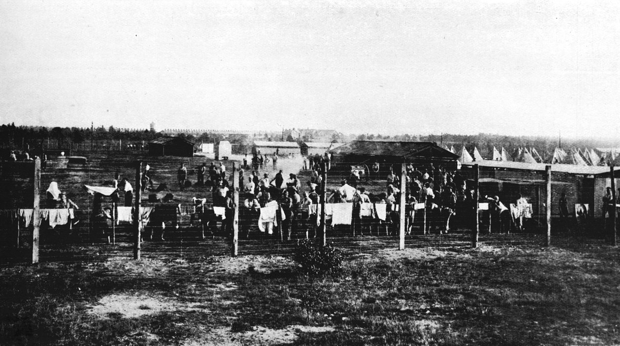 Le camp de concentration à Frith Hill, Camberley, 1914, 1915 - Unbekannt