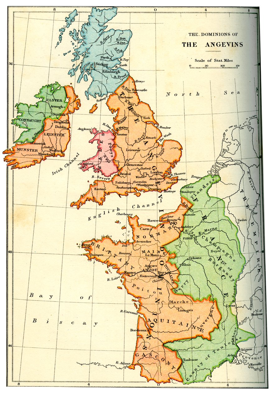 Les dominions des Angevins, 1892 - Unbekannt