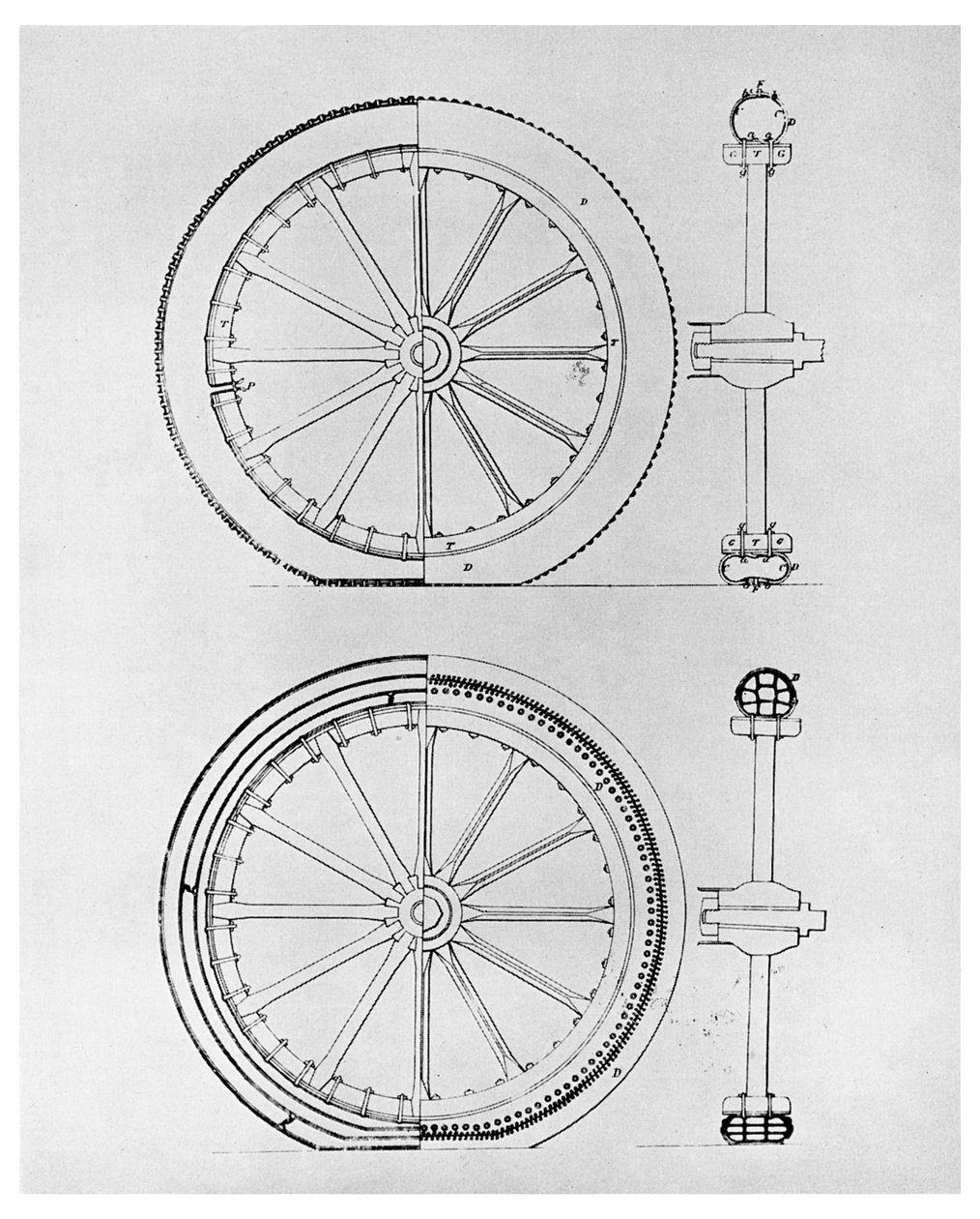 Le premier pneu pneumatique, 1845 1956 - Unbekannt