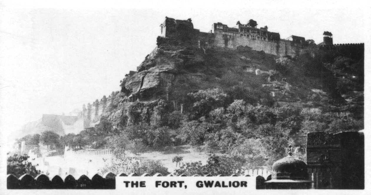 Le fort, Gwalior, Madhya Pradesh, Inde, vers 1925 - Unbekannt