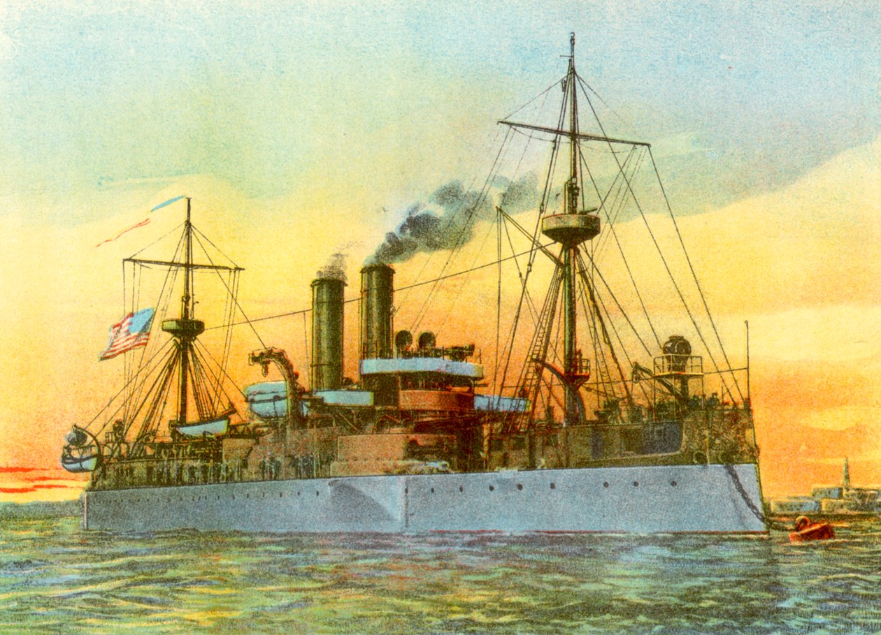 Le dernier coucher de soleil du Maine, 1898 - Unbekannt
