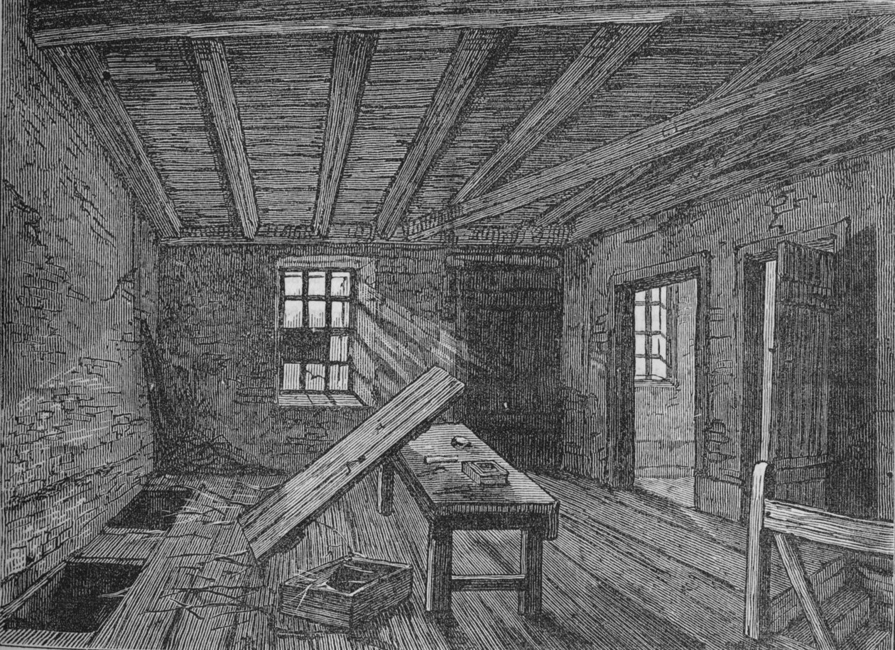Le grenier utilisé par les conspirateurs de Cato Street, Londres, 1820, 1878 - Unbekannt