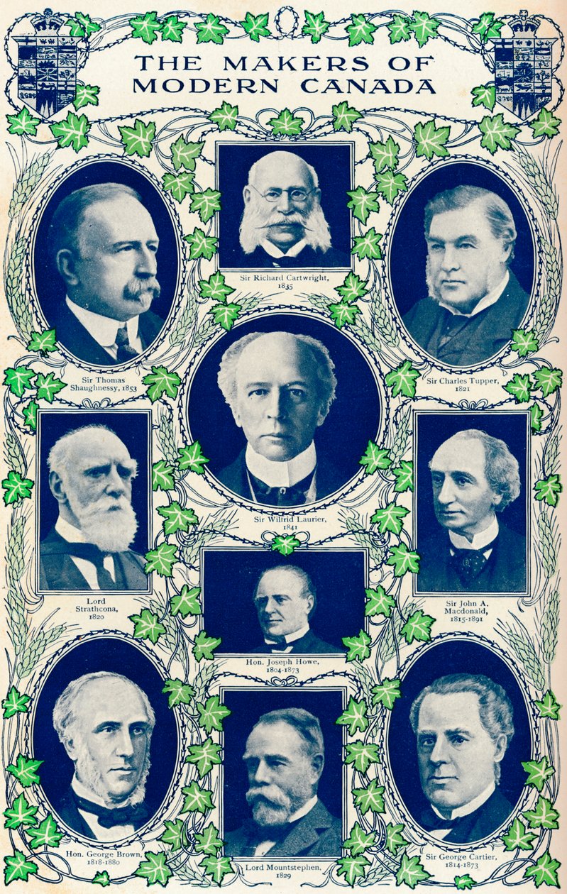 Les bâtisseurs du Canada moderne, 1909 - Unbekannt