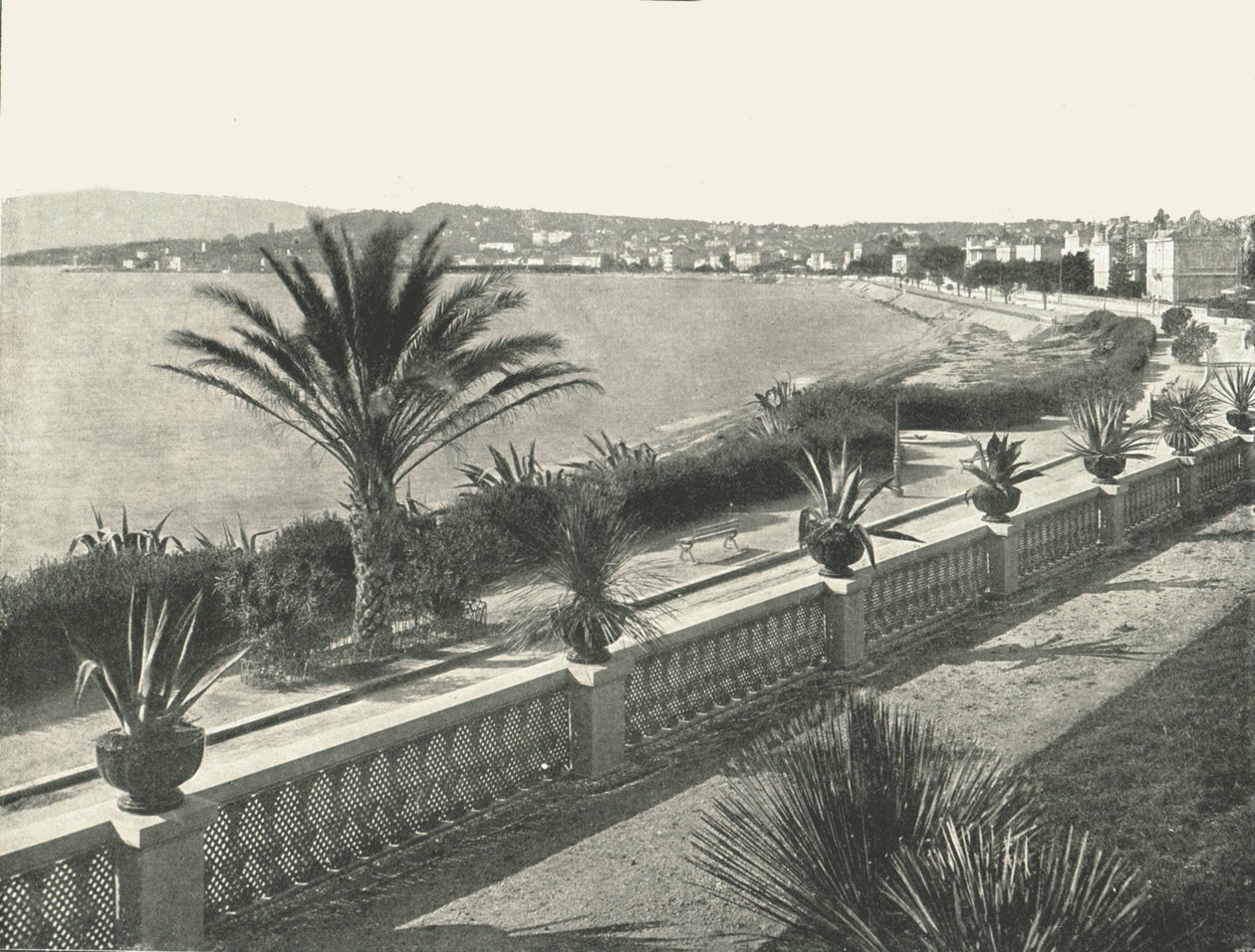 Le panorama de La Croisette, Cannes, France, 1895 - Unbekannt
