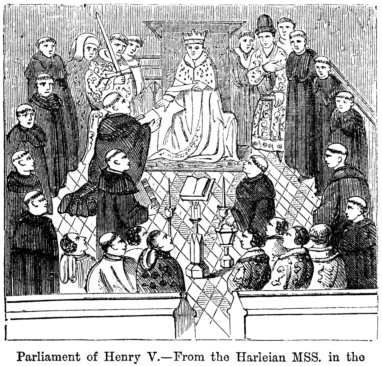 Le parlement du roi Henri V 1387-1422 - Unbekannt
