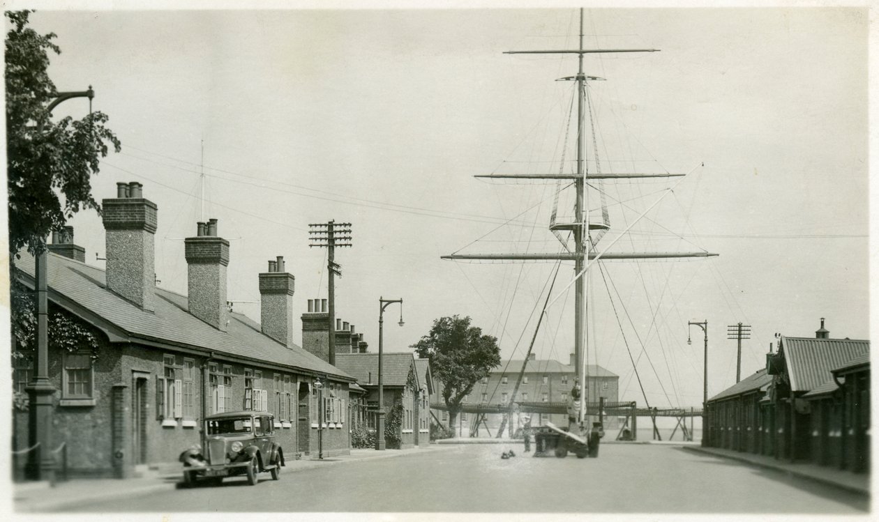 Le pont arrière, établissement de formation de la Royal Navy, Shotley, Suffolk, 1936 - Unbekannt