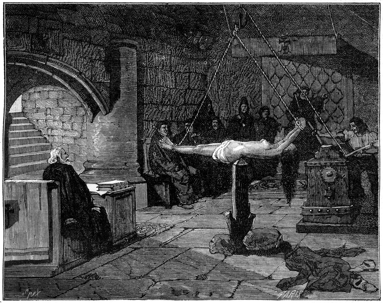La question extraordinaire, forme extrême de torture, 1882-1884 - Unbekannt
