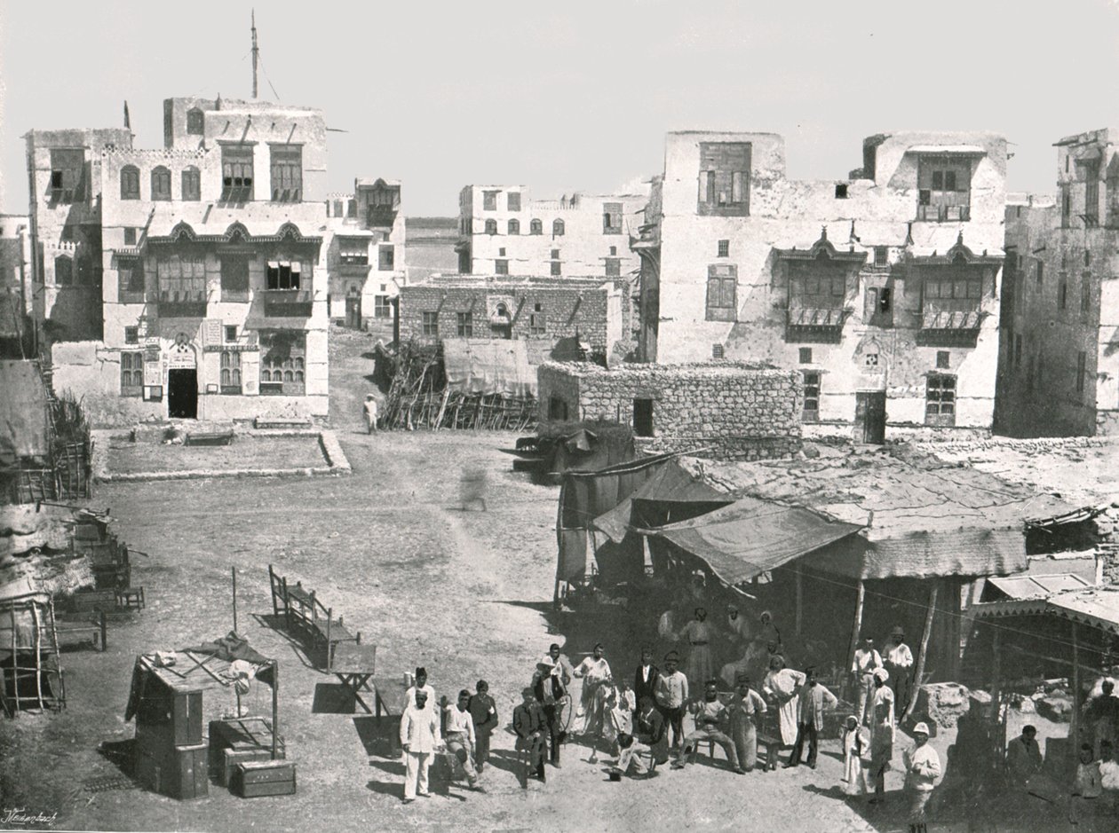La rue de la poste, Suakin, Soudan, 1895 - Unbekannt