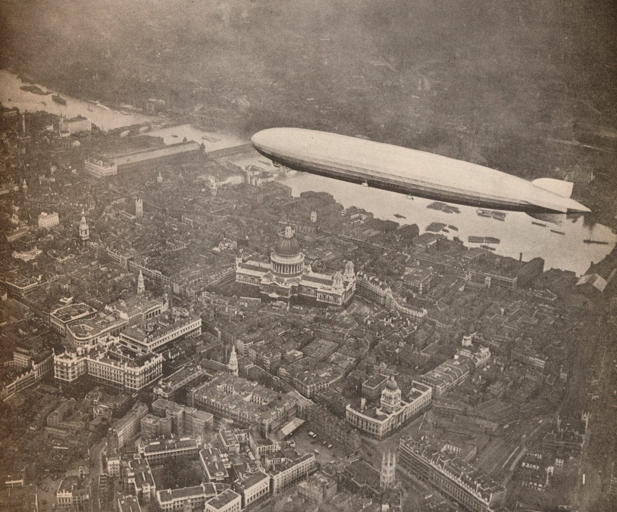 Le tour du Graf Zeppelin sur la Grande-Bretagne, août 1931 - Unbekannt