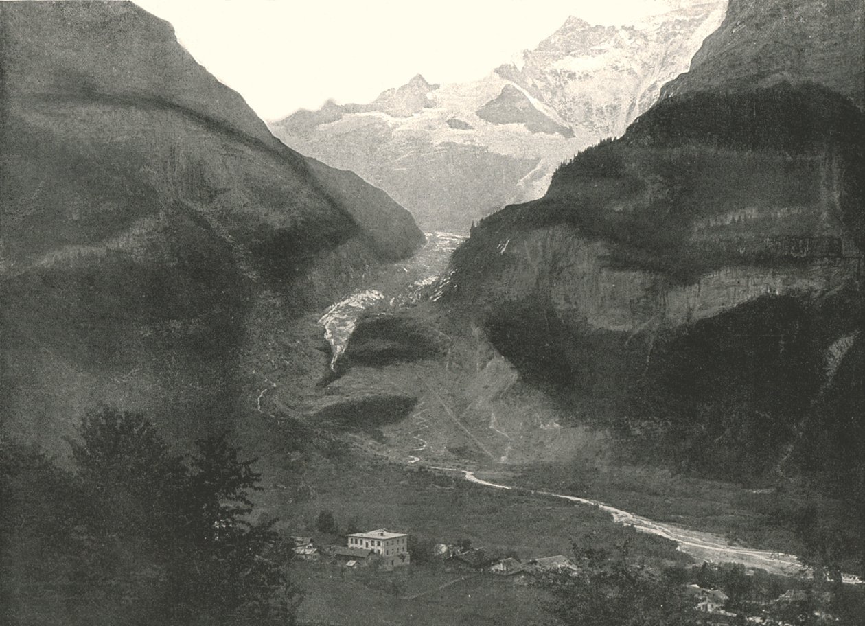 La vallée, Grindenwald, Suisse, 1895 - Unbekannt