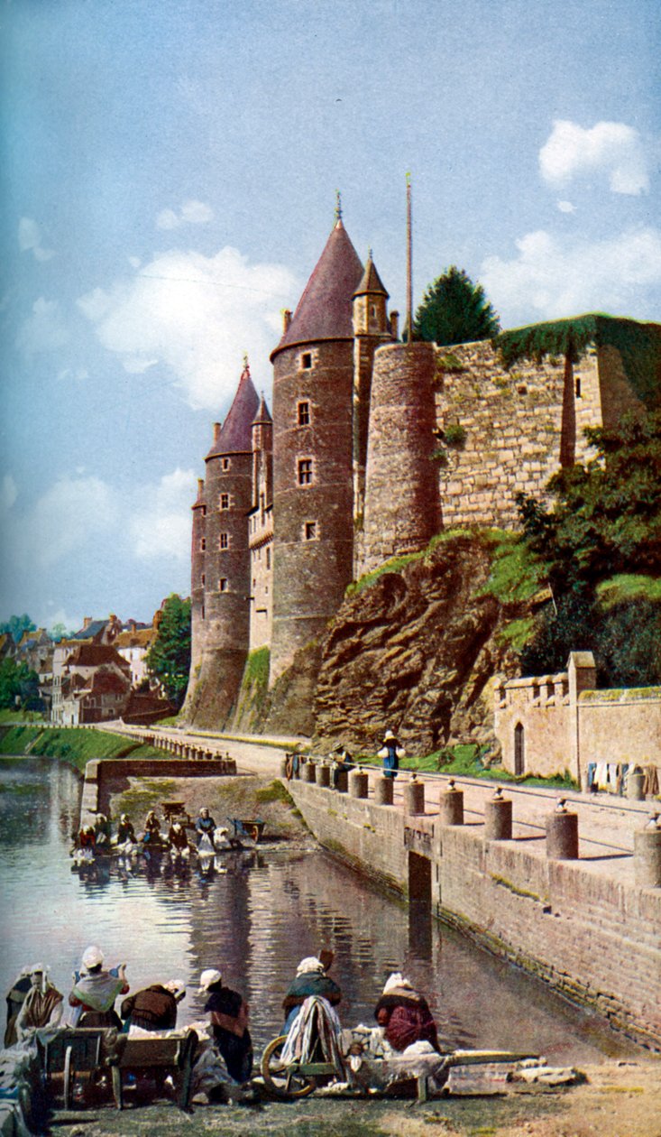Les femmes de Josselin faisant leur lessive, Bretagne, France, vers 1924 - Unbekannt