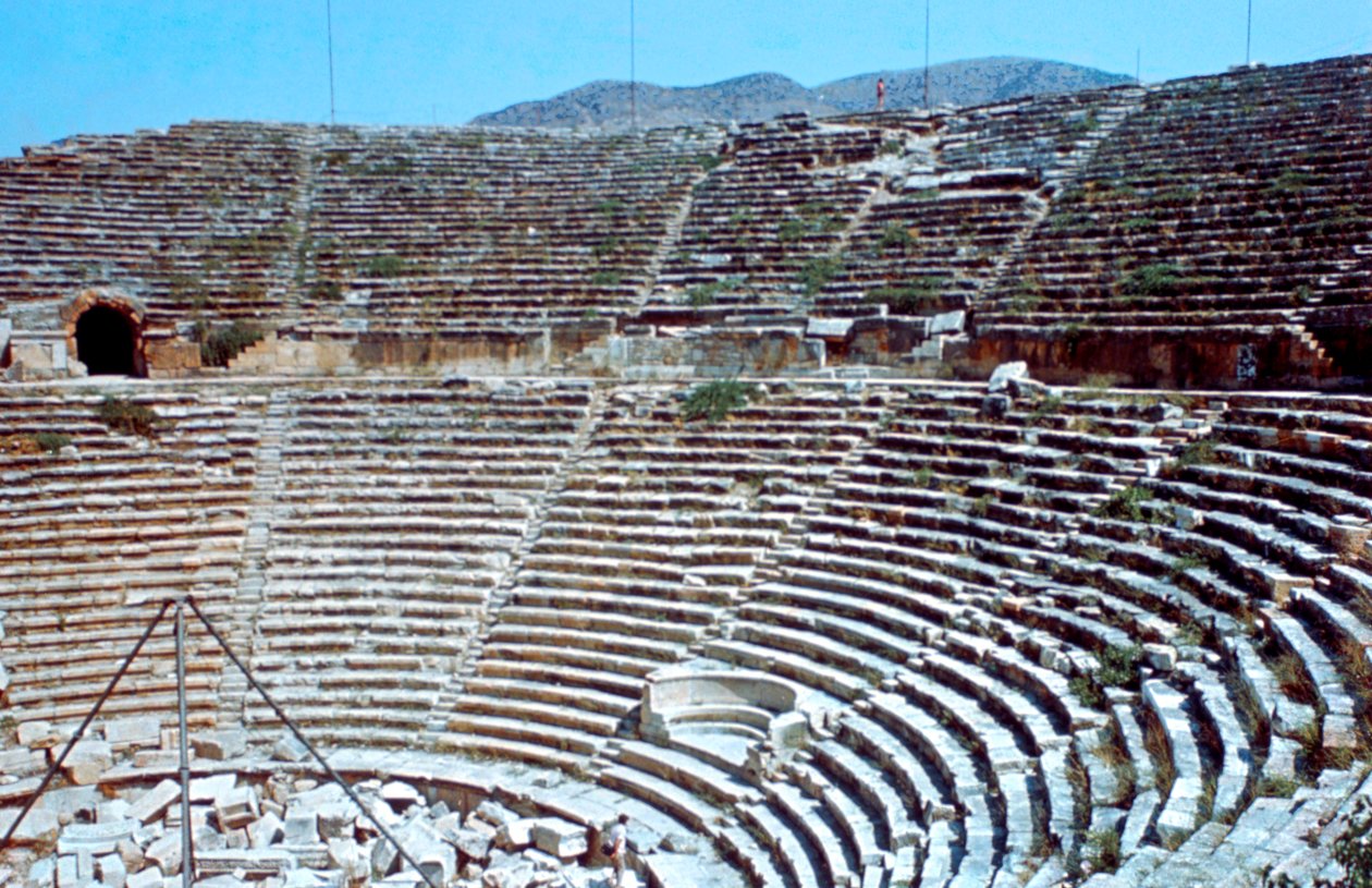 Théâtre, Hiérapolis, Pamukkale, Turquie, 190 av. J.-C. - Unbekannt