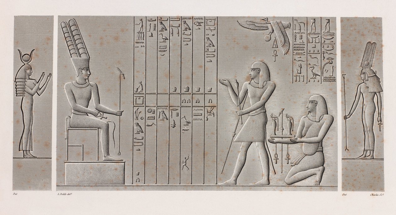 Thèbes, Karnak, gros plan - Unbekannt