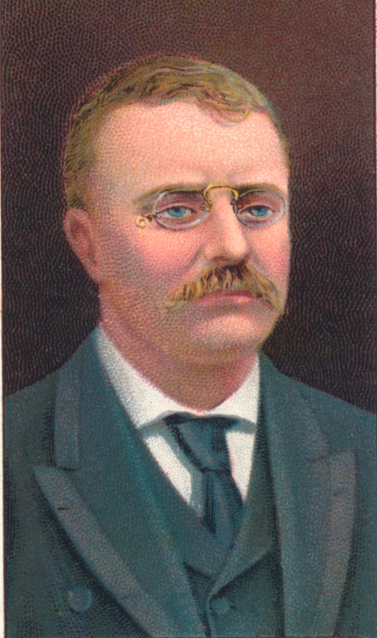 Theodore Roosevelt 1858-1919, 26ème président des États-Unis, 1906 - Unbekannt