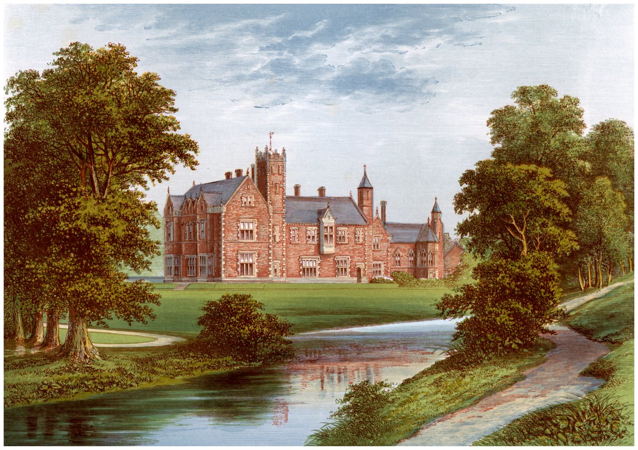 Thicket Priory, York, maison de la famille Dunnington-Jefferson, vers 1880 - Unbekannt