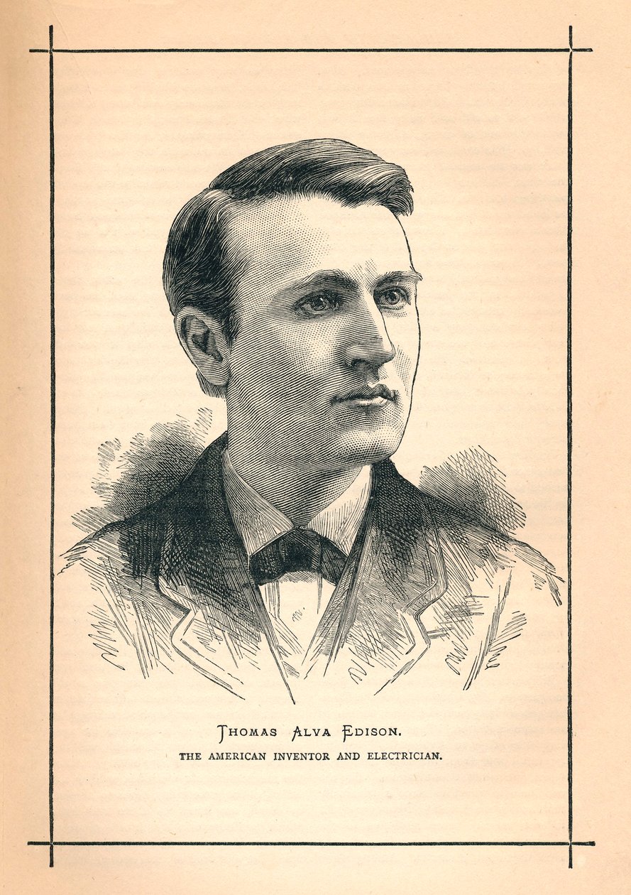 Thomas Alva Edison, inventeur américain - Unbekannt