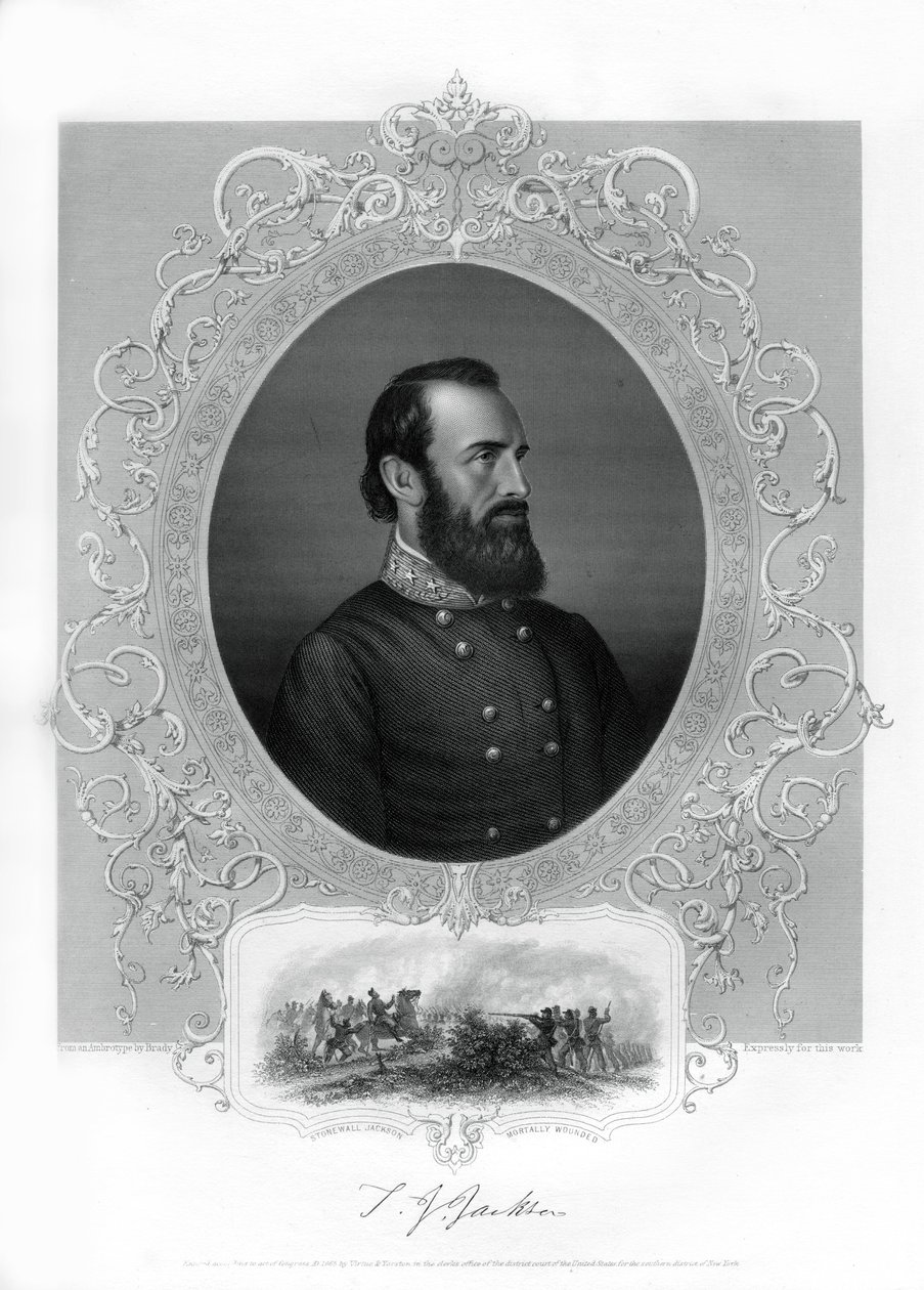Thomas Jonathan Stonewall Jackson, général confédéré pendant la guerre civile américaine, 1862-1867 - Unbekannt