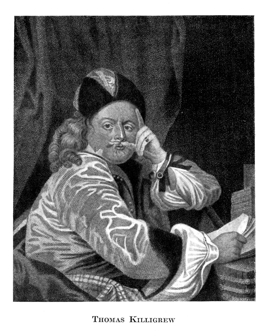 Thomas Killigrew 1612-1683, dramaturge et directeur de théâtre anglais, 19ème siècle - Unbekannt