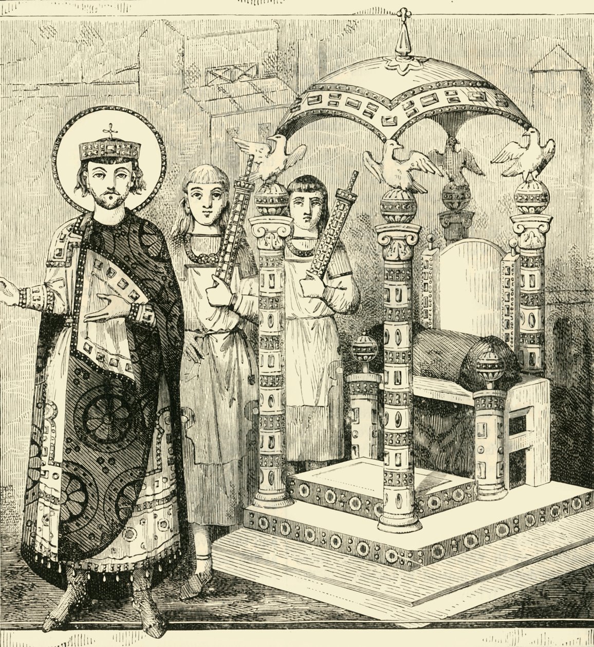 Trône des empereurs byzantins, 1890 - Unbekannt