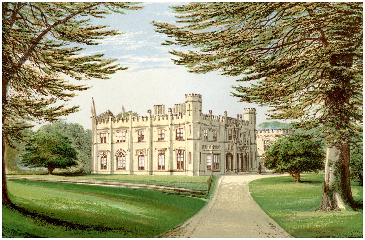 Thrybergh Park, Yorkshire, maison de la famille Fullerton, vers 1880 - Unbekannt