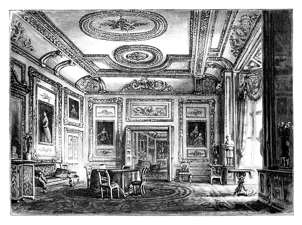 Le Salon Blanc, Château de Windsor - Unbekannt