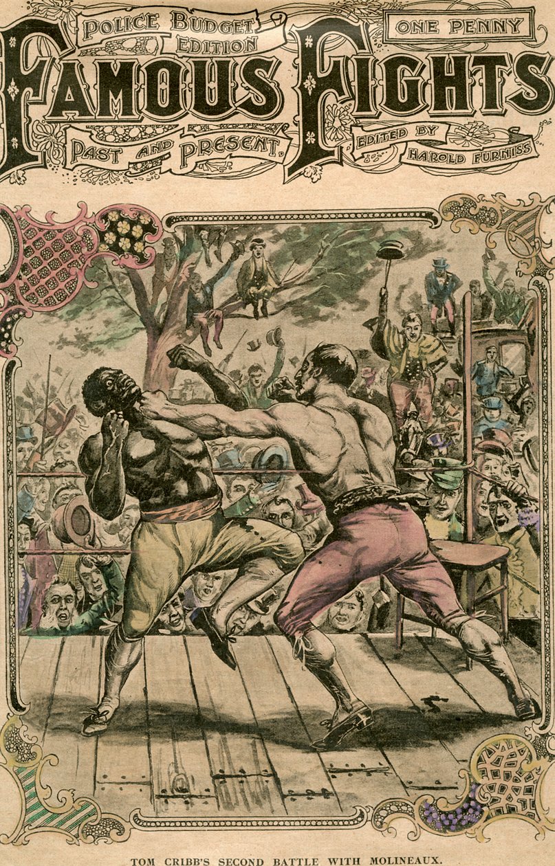 Deuxième combat de Tom Cribb avec Molineaux, 1811 fin 19e ou début 20e siècle - Unbekannt