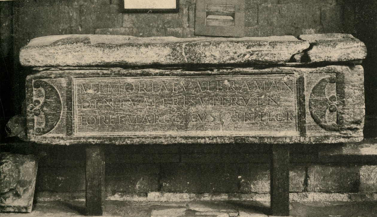 Tombe de Valerius Amandinus, général romain, 1908 - Unbekannt