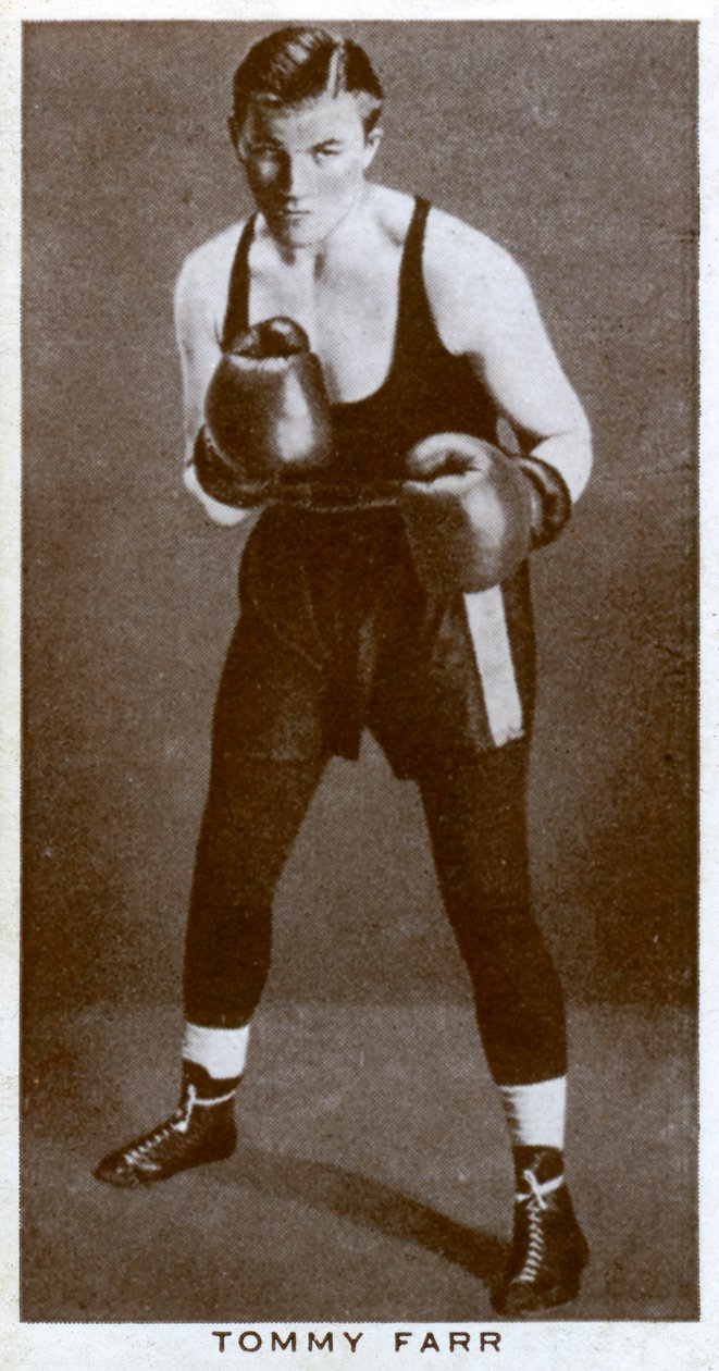 Tommy Farr, boxeur gallois, 1938 - Unbekannt