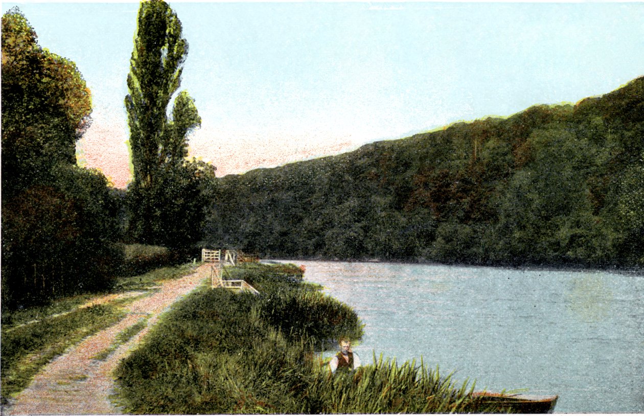 Chemin de halage le long de la Tamise, Maidenhead, Berkshire, 20e siècle - Unbekannt