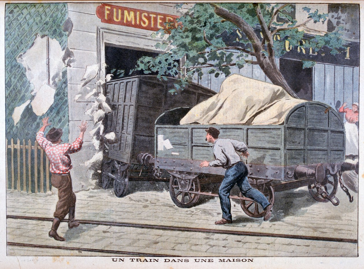 Accident de train, 1900 - Unbekannt